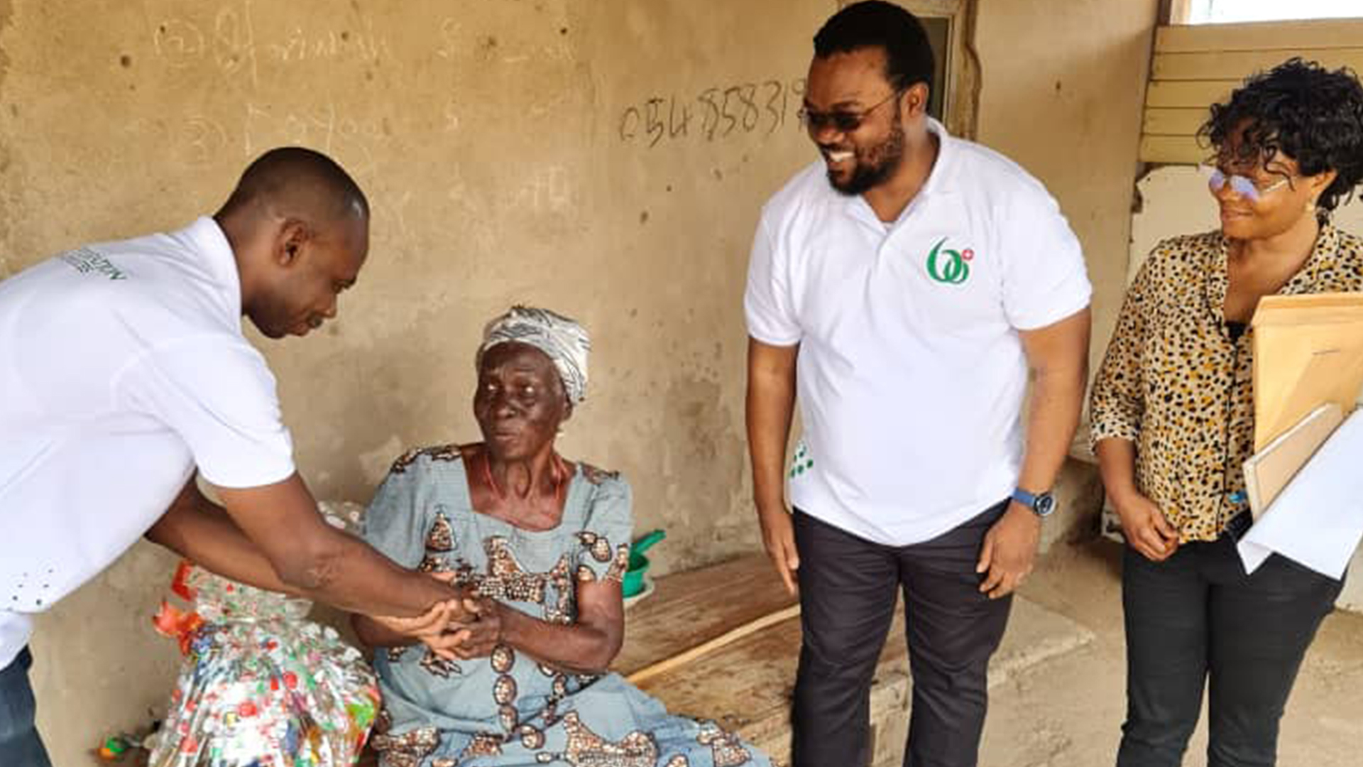 Let's Create  A Happy  Life For The Aged!